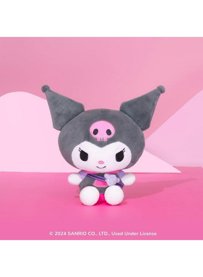 Hello Kitty and Friends, Kuromi Series 1 Plush - Hoodie Fashion and Bestie Accessory - Officially Licensed Sanrio Product from Jazwares - Image 4