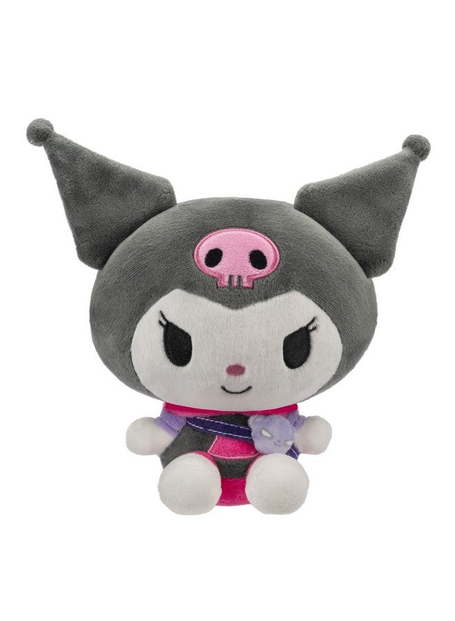 Hello Kitty and Friends, Kuromi Series 1 Plush - Hoodie Fashion and Bestie Accessory - Officially Licensed Sanrio Product from Jazwares - Image 1