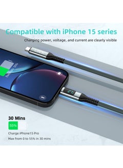Livx Thunderbolt 4 Type C To Type C 240W Fast Charging 8K@60Hz Image Transfer 40GBPS Data Transfer Pd3.1 Digital Display 1 Meter Braided Cable Ard-01  - Image 2