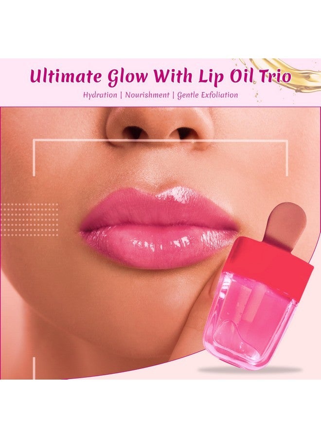 سباسكريبشنز زيوت الشفاه المتنوعة - الخوخ، جوز الهند، البطيخ - Image 2