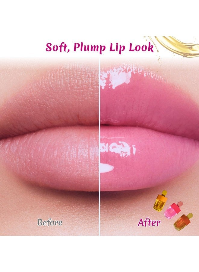 سباسكريبشنز زيوت الشفاه المتنوعة - الخوخ، جوز الهند، البطيخ - Image 4