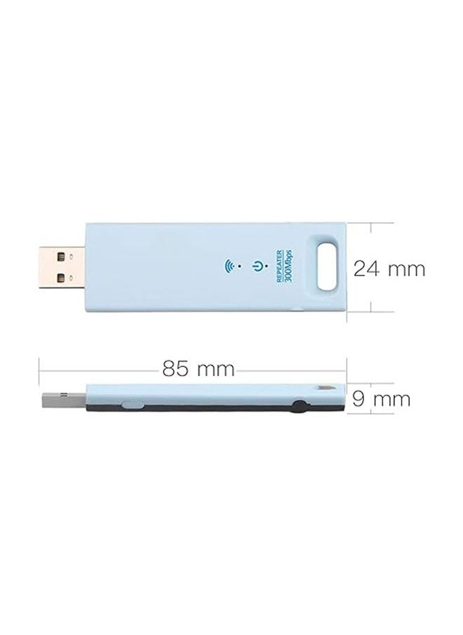 NIBEMINENT 300M Single Band USB WiFi Signal Range Antenna Amplifier Repeater Wireless Router, WiFi Extender, WiFi Repeater, 2.4GHz  - Image 4