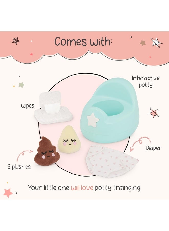 Lullababy Lulla Baby - Baby Doll Potty Set - LBY7637Z - Image 3