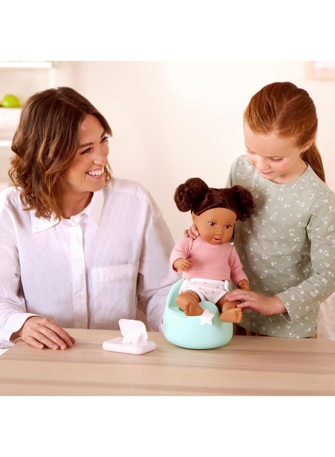 Lullababy Lulla Baby - Baby Doll Potty Set - LBY7637Z - Image 2