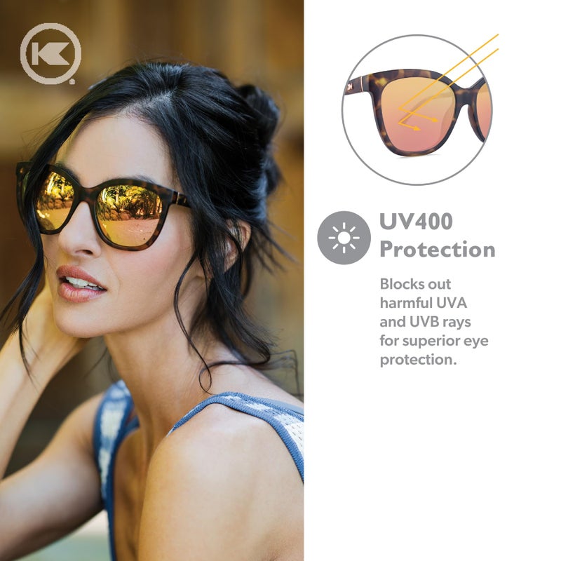 Knockaround Deja Views Polarized Cat Eye Sunglasses for Women & Men - Trendy Sunglasses - UV400 Protection - Image 3