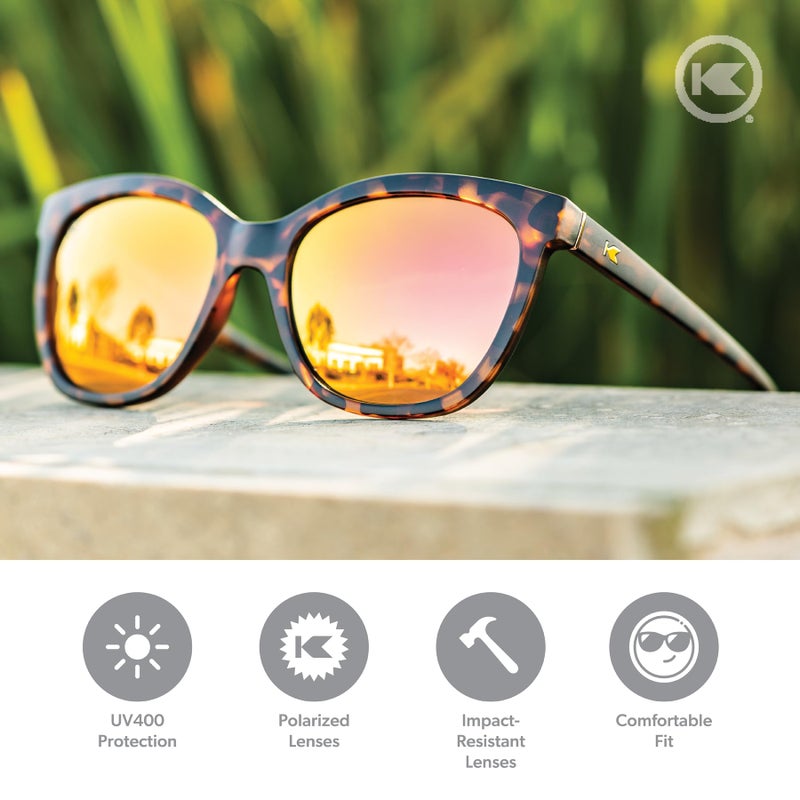 Knockaround Deja Views Polarized Cat Eye Sunglasses for Women & Men - Trendy Sunglasses - UV400 Protection - Image 2