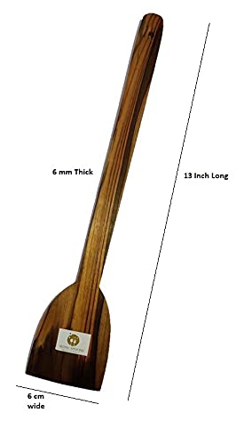 ARMAN SPOONS Royal Teak Wood Cooking and Serving Handmade EcoFriendly Set of 4 Pieces - Image 4