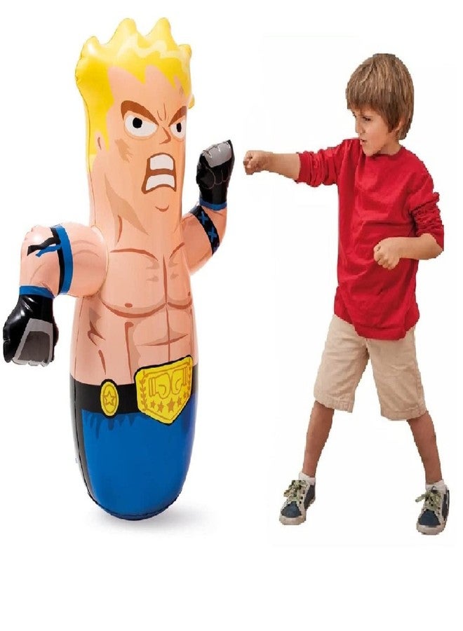 Mamadev®:- Corona Punching Bag for Kids - 3D Inflatable PVC Children Kids Boys Girls Hit Me Punching Corona Toy for Outdoor & Indoor Playing(1 PIS) - Image 1