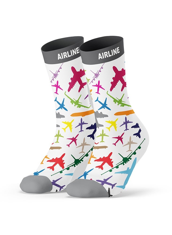 فايتر جيفتس جوارب طيران بيضاء