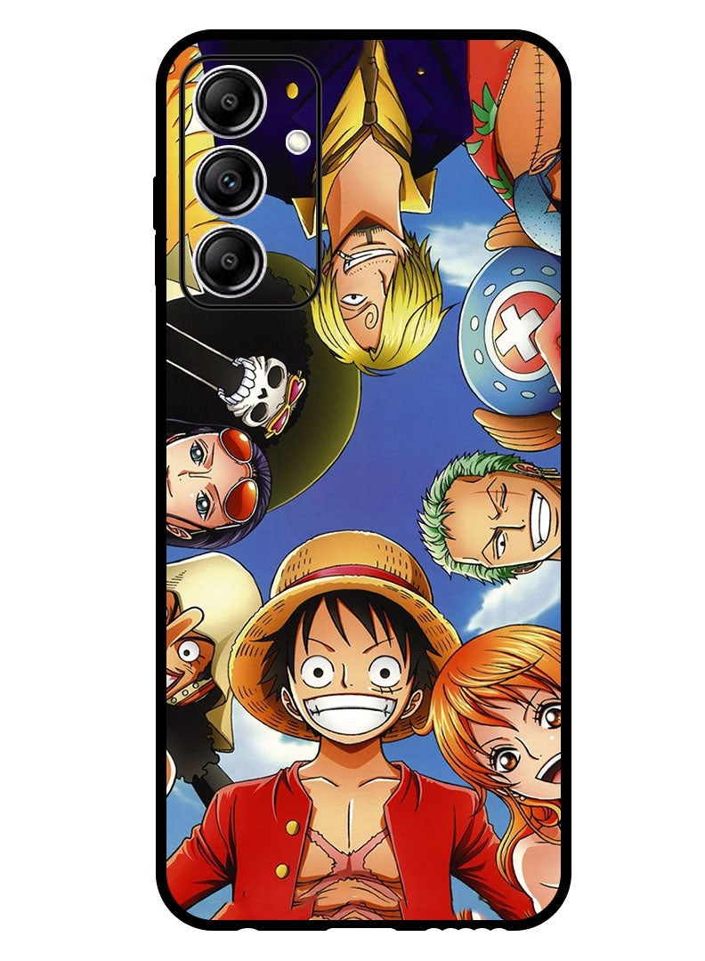 جراب واقٍ مضاد للخدش ومقاوم للصدمات لهاتف Samsung Galaxy A35 Anime One Piece