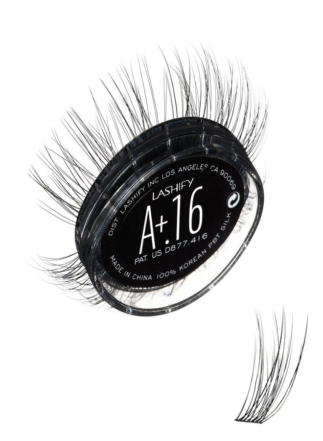 Lashify Amplify Plus+ 16mm Eyelash Extensions Refill in Black, Easy DIY False Lashes for the Most Delicate, Natural and Long Lasting Look - Image 1