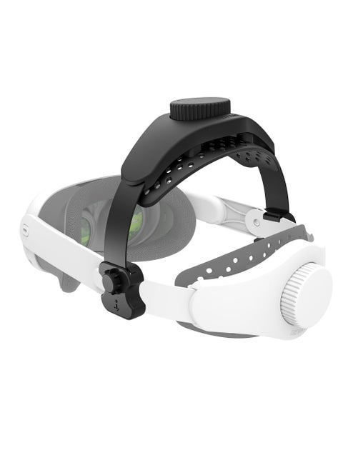 حزام رأس قابل للتعديل لـ Meta Quest Pro VR يقلل من ضغط الرأس، حزام خفيف الوزن، راحة معززة وغمر الألعاب في الواقع الافتراضي متوافق مع Meta Quest 2 3 Elite Strap Pico 4 4Pro سماعة الألعاب