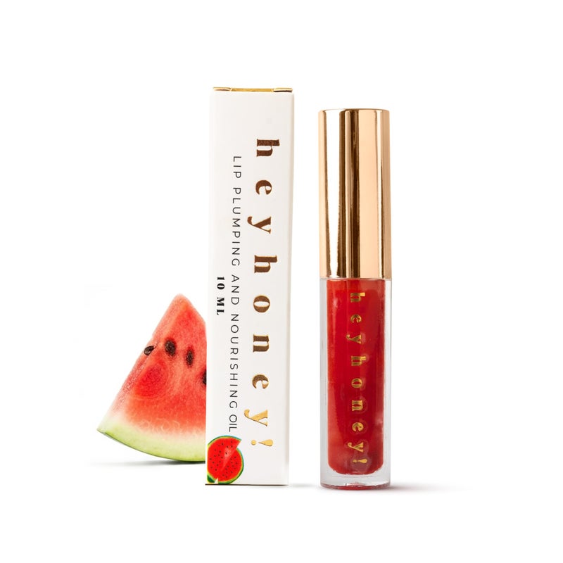 HG Tinted Lip Oil - Nourishing and moisturizing lip oil with SPF - Softens, protects and gives a subtle glow (Watermelon Tint, 10 ml)