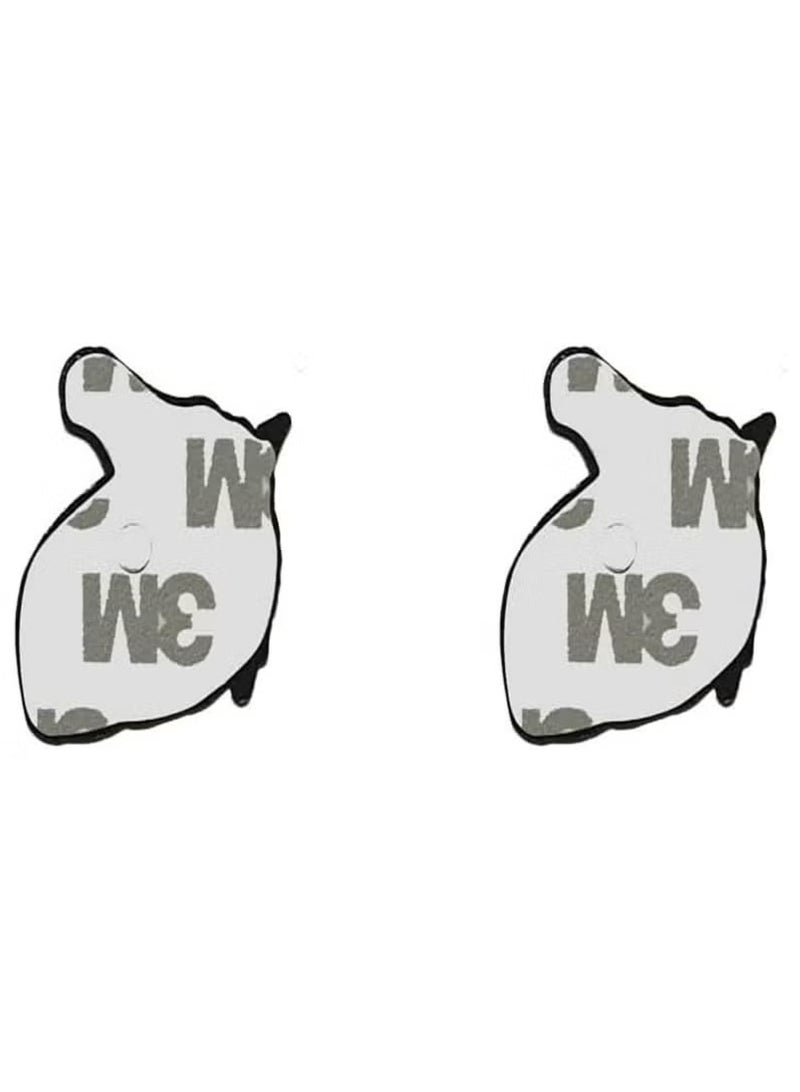 أكاليكس أبو ظبي الحصان العربي شعار تصميم 2 د ملصق شارة معدنية 2 قطعة 3 سنتيمتر - Image 3