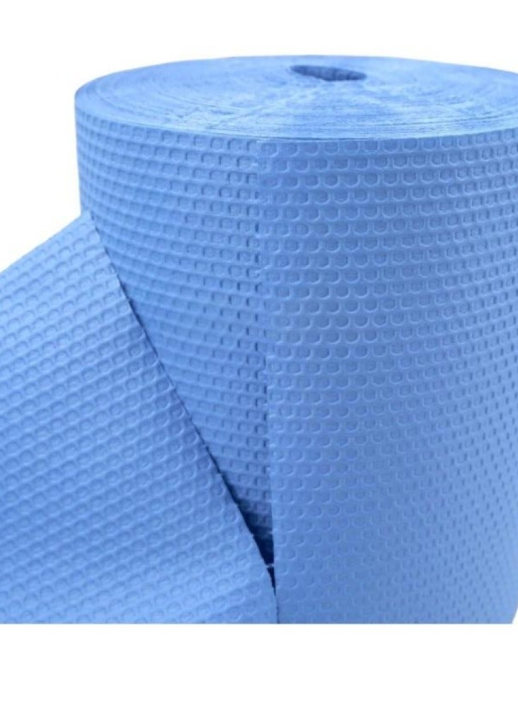 Disposable Cleaning Towels Roll Dish Towels and Dish Cleaning Cloths Reusable Towels Handy Cleaning Wipes Kitchen Cloth All Purpose Dish Cloths Non Woven Blue Cloths Wash Free - Image 1