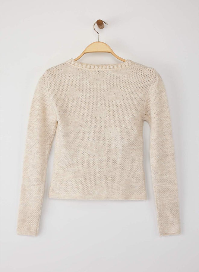 trendyol Stone Fitted/SkinFitting Soft Textured Knitwear Cardigan - Image 5