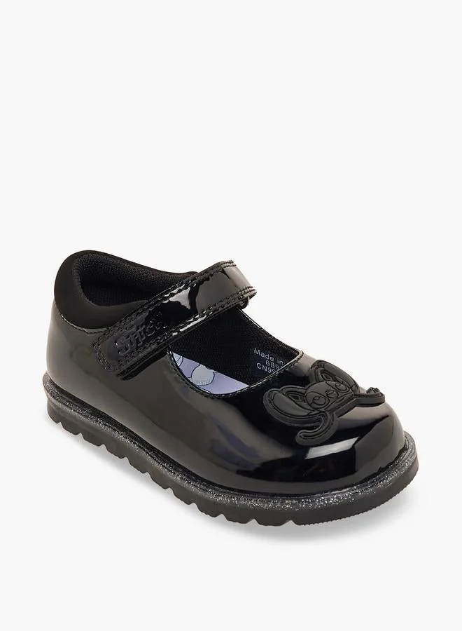 ديزني Girls Stitch Mary Jane School Shoes