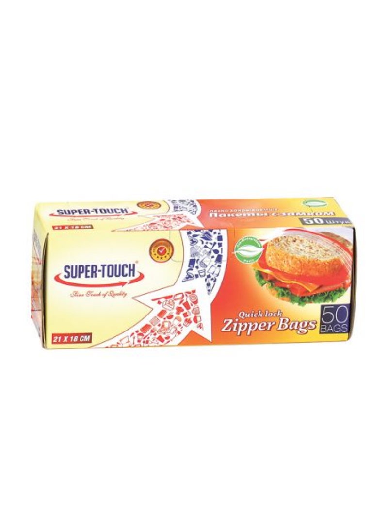 Super Touch Oxo Bio- Zipper Bags 21 X 18 Cm