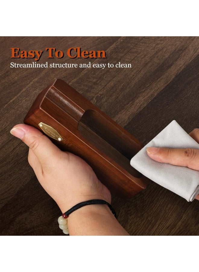 Usewire Ashtray, Wooden Ashtray, Cigar Ashtray, Cigarette Ashtray, Home Office Decoration Useful Ashtray, Portable Travel Ashtray, Smoking Lover's Gift - Image 4