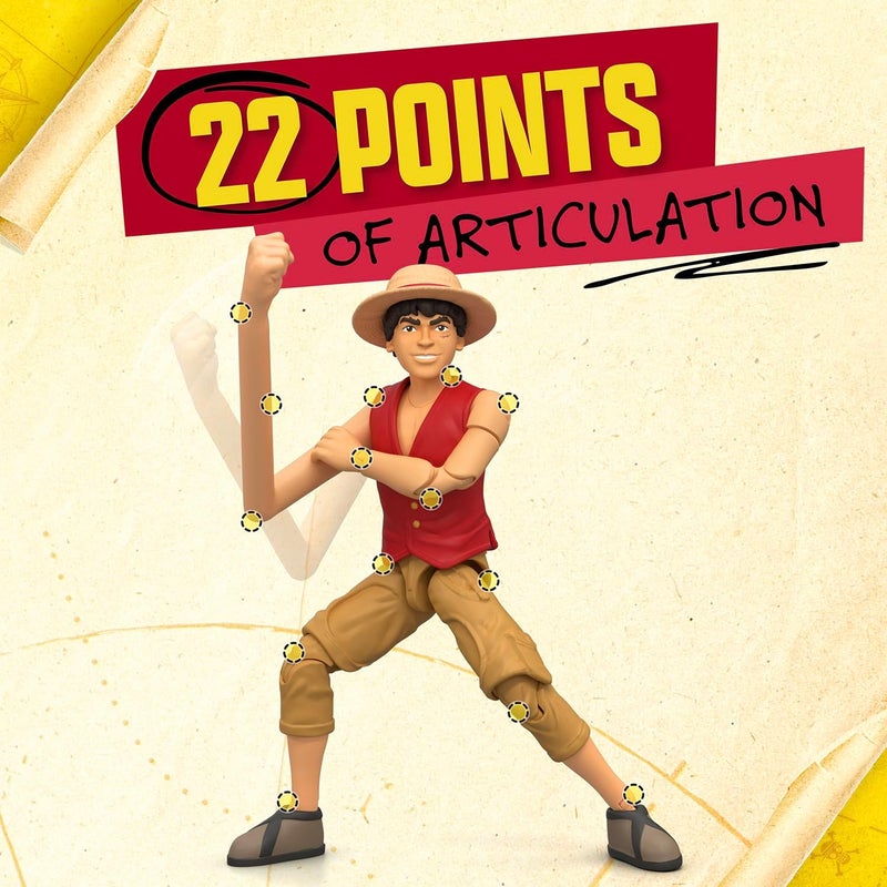 One Piece Adventure Series 1 Monkey D. Luffy Action Figure (15.24 cm) - Image 4