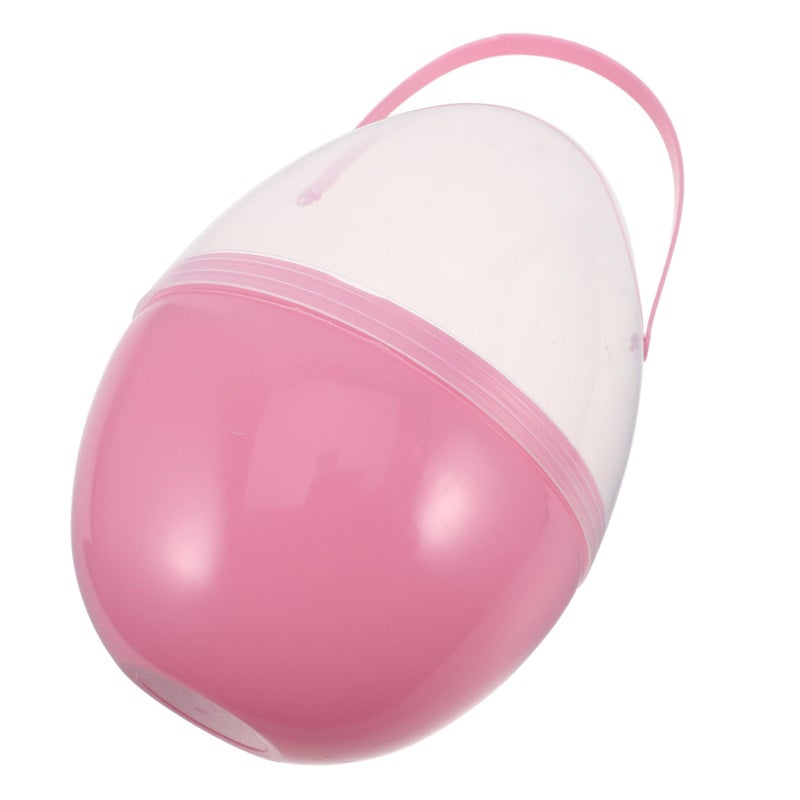 Large Clear Fillable Plastic Easter Eggs For Hunting Decor Storage Activities - Image 2
