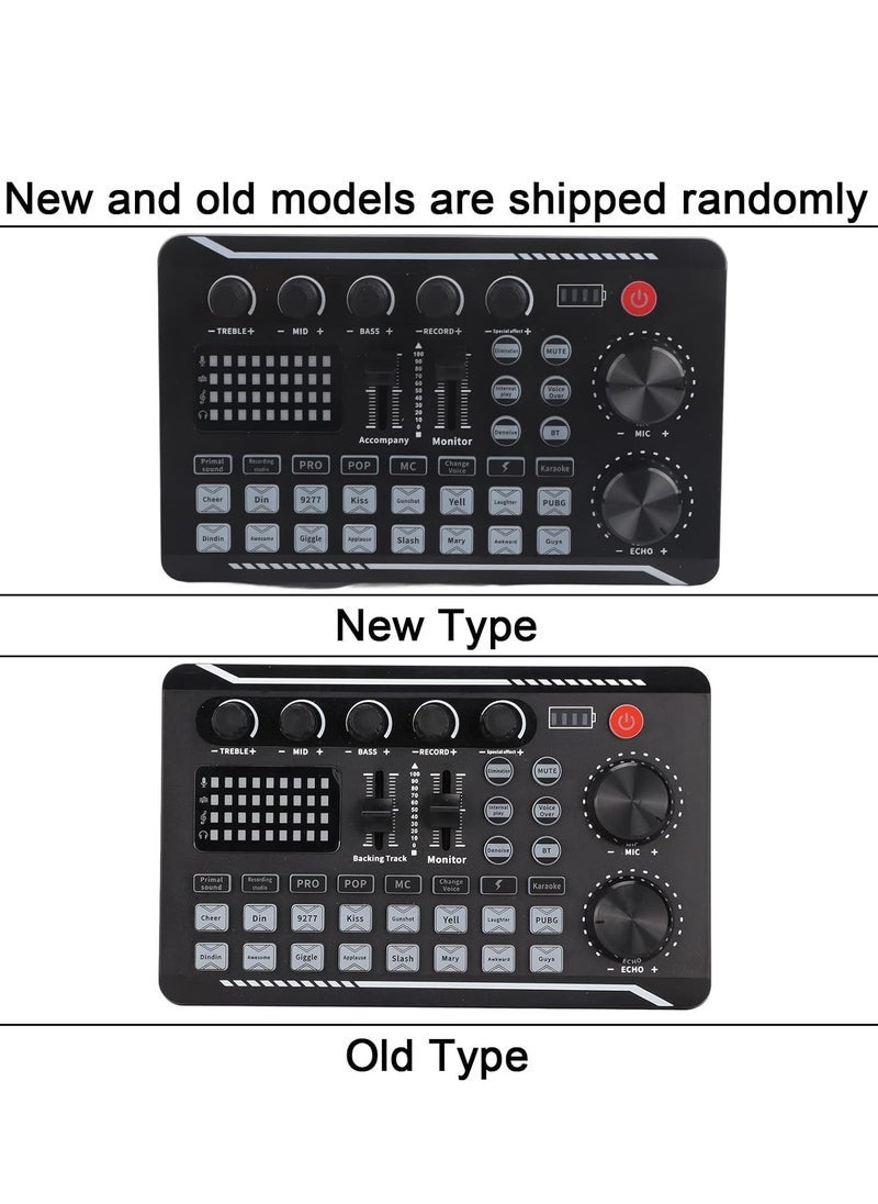 ELTRAZONE - F998 Sound Card – Professional USB Live Stream Audio Card Adapter with Volume Adjustable Control, High-Quality Audio for Streaming, Recording, Gaming, and Podcasts - Image 1