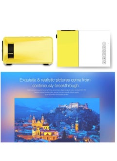 ELTRAZONE Mini Portable Projector, 1080P Full HD Video Projector Built in HIFI Speaker Compatible with HDMI, USB, Audio, TF Card, AV and Remote Control, Home Theater Movie Projector Compatible with iOS/Android  - Image 3