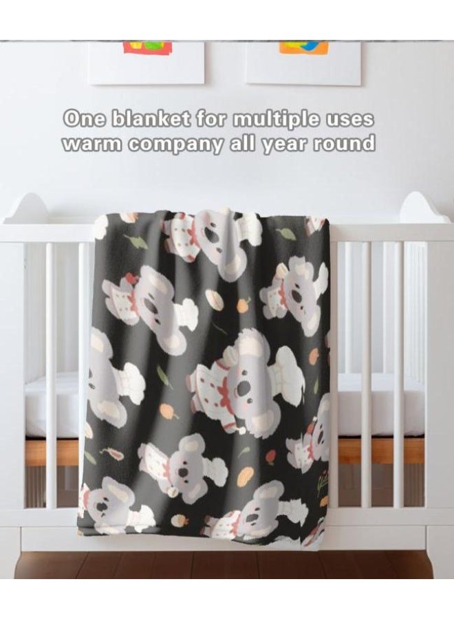 general Baby and children's cartoon flannel thin blanket (warm and comfortable, suitable for sleep, game use) 70cm*100cm - Image 5