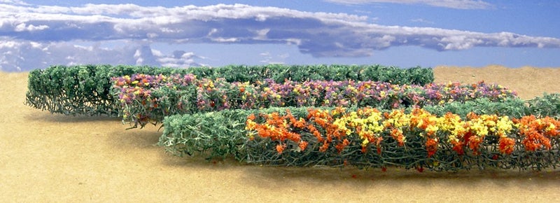 JTT Flower Hedges HO-Scale (Green, Assorted) - Image 3
