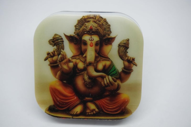 HOARD Polycarbonate Devine Series Night Lamp | Lord Ganesha Blessings 0.5W LED Plug-in Night Lamp for Pooja Room, White - Image 5