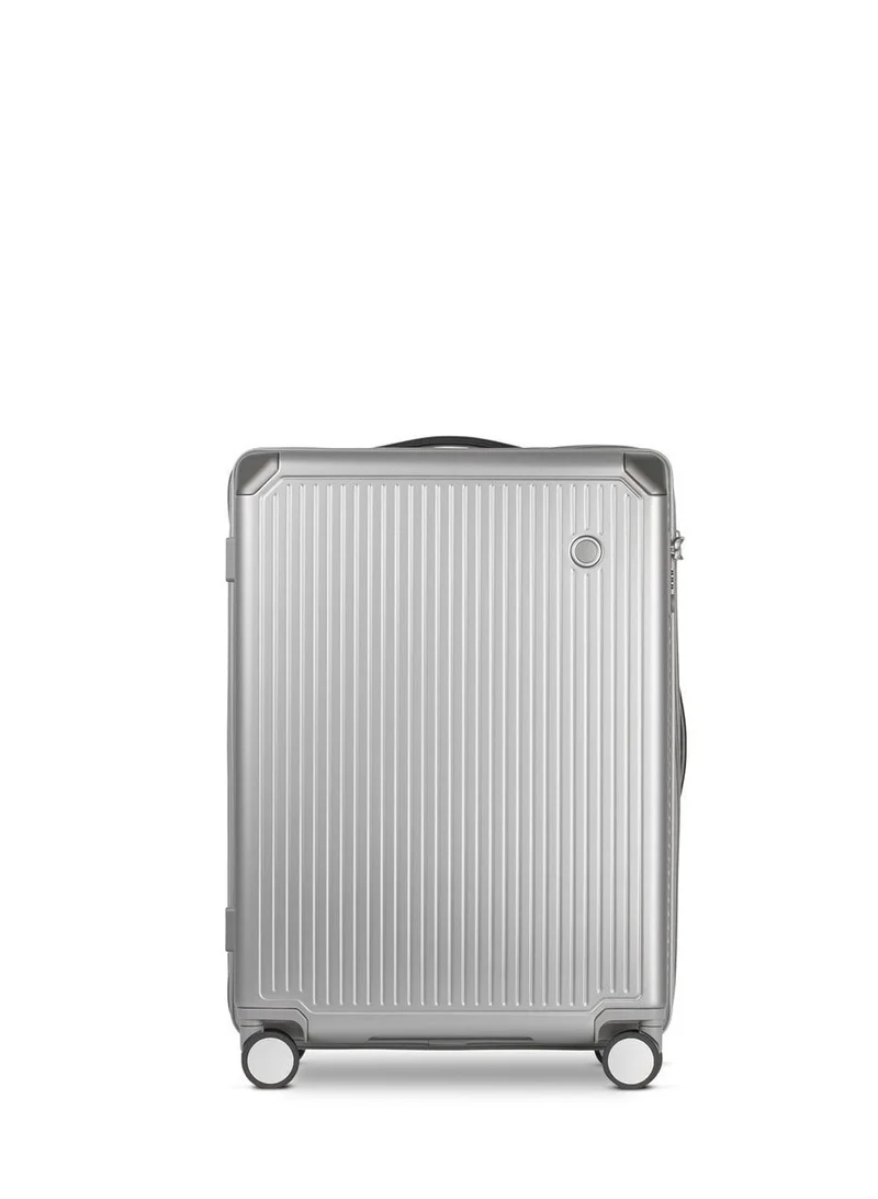 إيكولاك Echolac Shogun 66cm 4 Double Wheel Check-In Luggage Trolley Silver