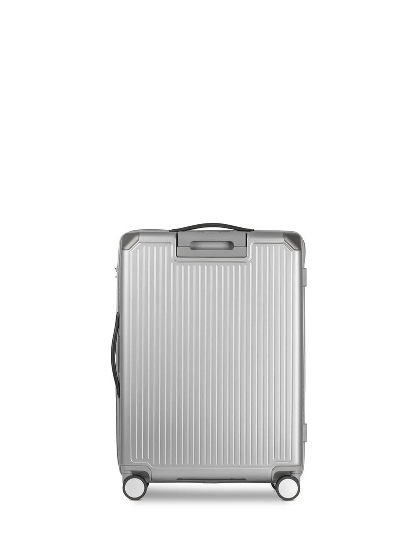 إيكولاك Echolac Shogun 66cm 4 Double Wheel Check-In Luggage Trolley Silver