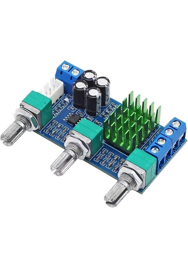 High Performance TPA3116D2 Dual Channel Amplifier Board 2x50W 12 24V DIY Audio Booster Blue 1pc - Image 5