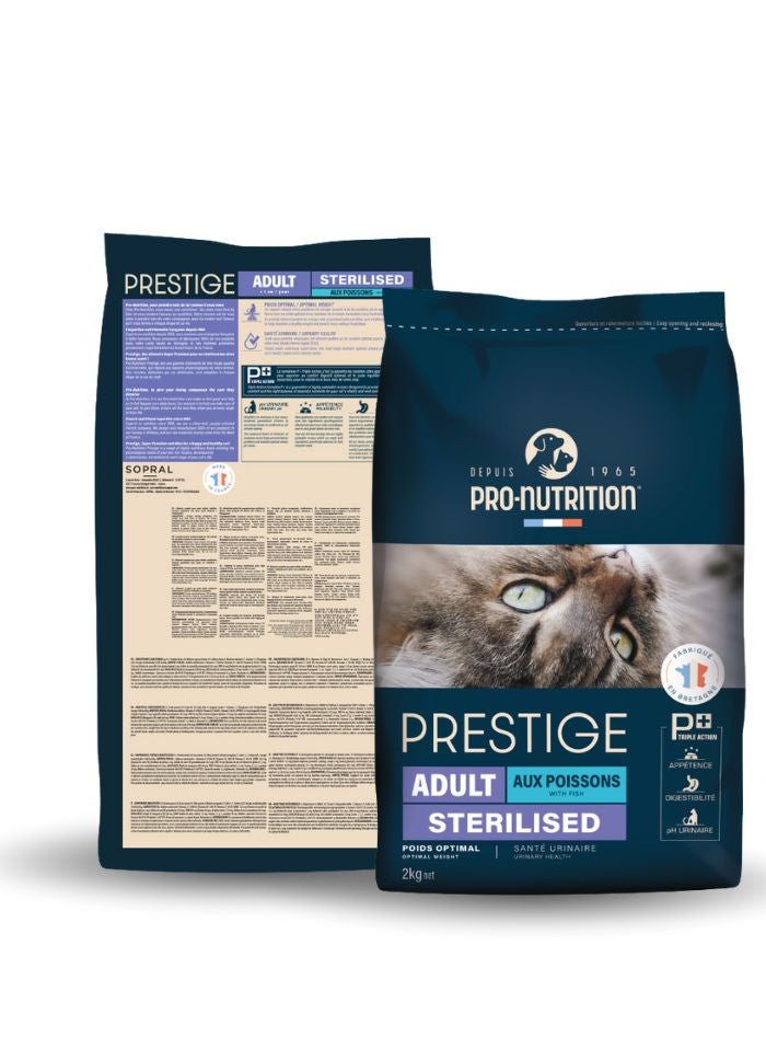 Pro Nutrition Prestige Cat Adult Sterilised Fish 2kg