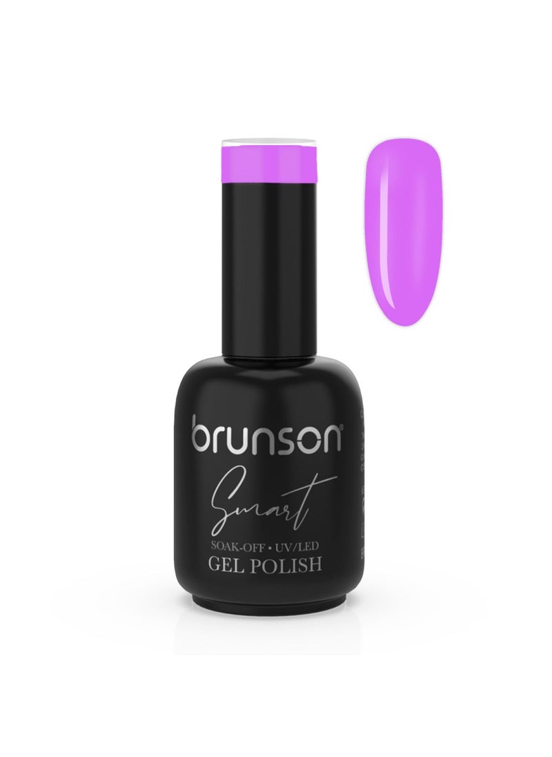 brunson - Smart Gel Nail Polish UV/LED Gel Nail Polish Soak Off Nail Gel High Shine Gel Nail Polish Manicure Gel BSM020 - Image 1