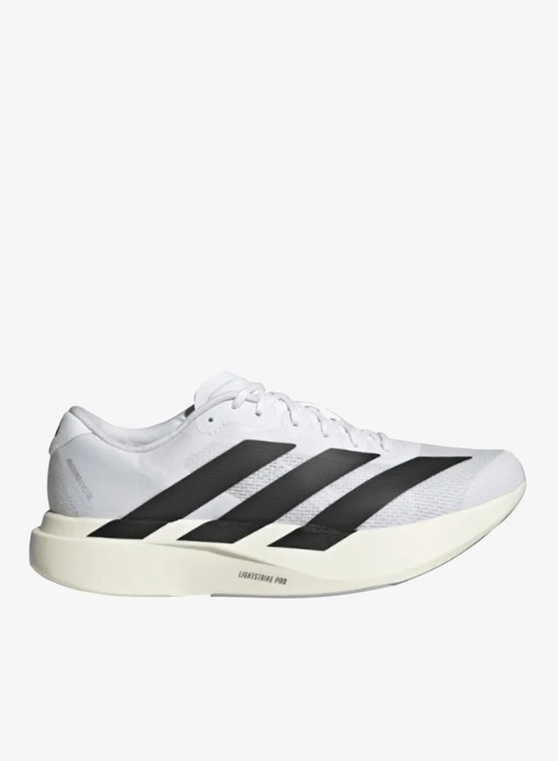 adidas أديداس أديزيرو إيفو إس إل إم أحذية جري رجالي أبيض مقاس 6.5