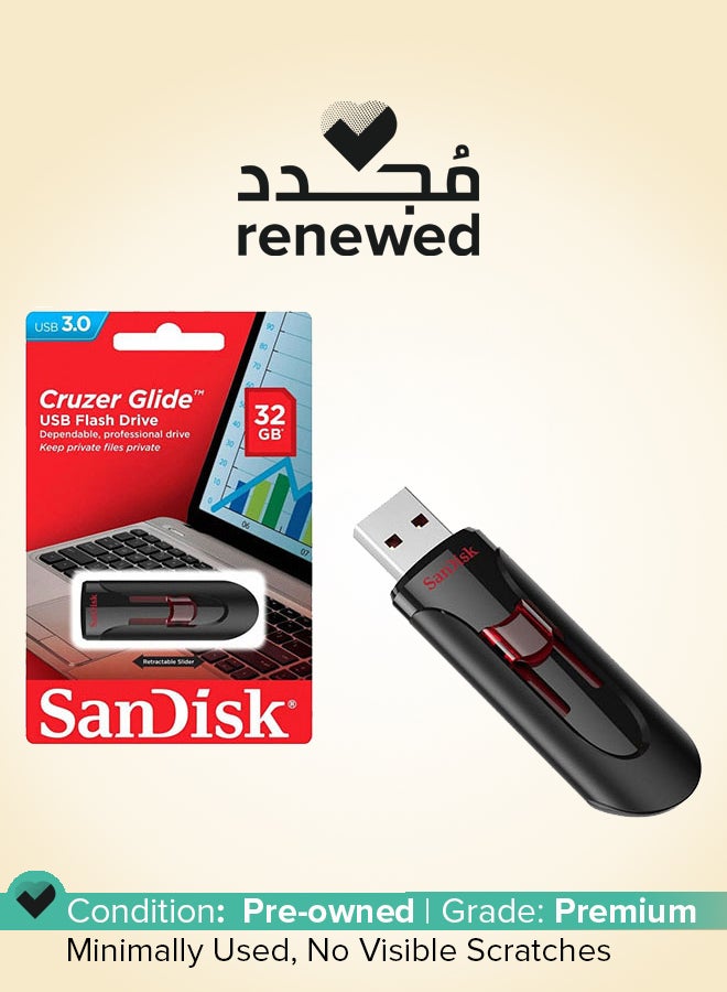 sandisk Renewed - Cruzer Glide Flash Drive USB 3.0 - Image 1