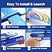 Wesfuner 3 Pack Foam Airplane Launcher Toys 2 Flight Mode Glider PlaneKids Flying Toy3 4 5 6 7 8 9 10 11 12 Year Old Boys Girls GiftsOutdoor Sport Party Favor - Image 3