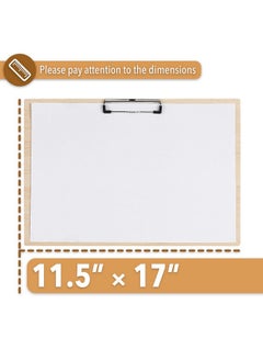 Mr. Pen Clipboard 11.5X17 Inches Horizontal Wooden Clipboard Extra Large Clipboard Horizontal Clipboard Art Clipboard Drawing Board 11X17 Clipboard Lap Board Landscape Clipboard  - Image 2