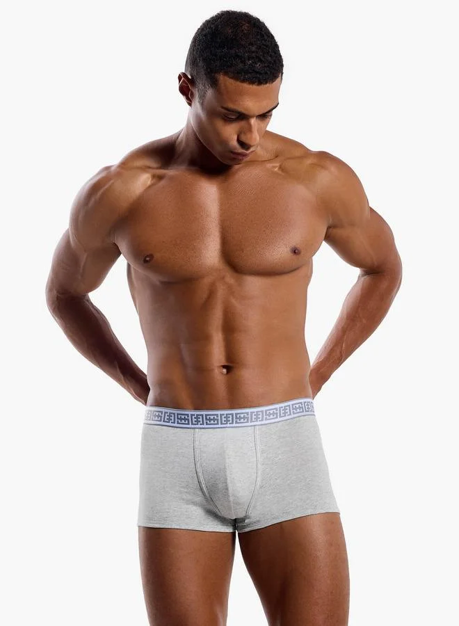 Splash FAV Men Printed Cotton Blend Hipster Trunks - Pack of 3