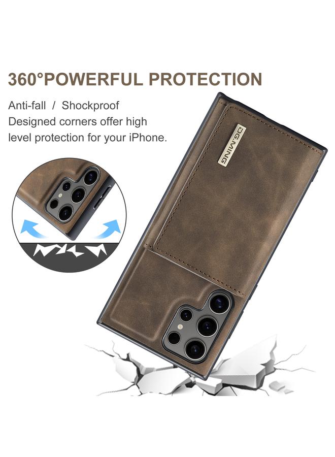 Dg Ming Case For Samsung Galaxy S24 Ultra 5G M1 Series 3-Fold Multi Card Wallet + Magnetic Phone Case - Image 5