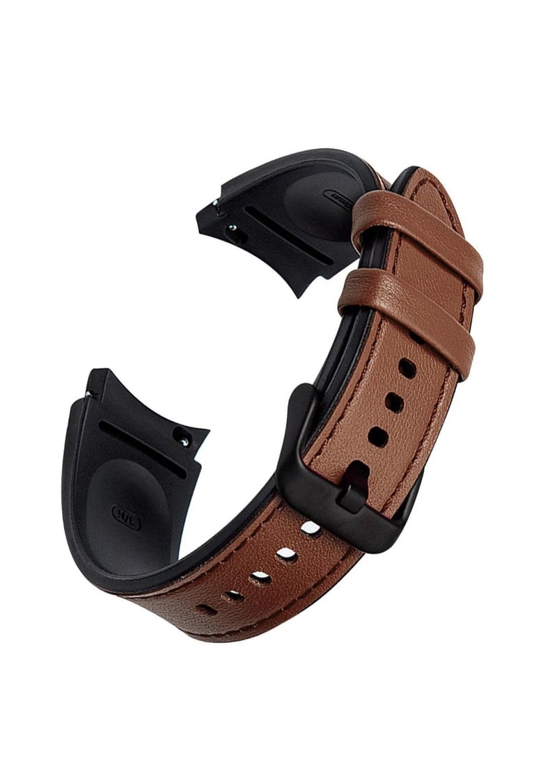 Leather  iBAND Watch 5/6/7 Sweatproof Wristband Strap - Image 1