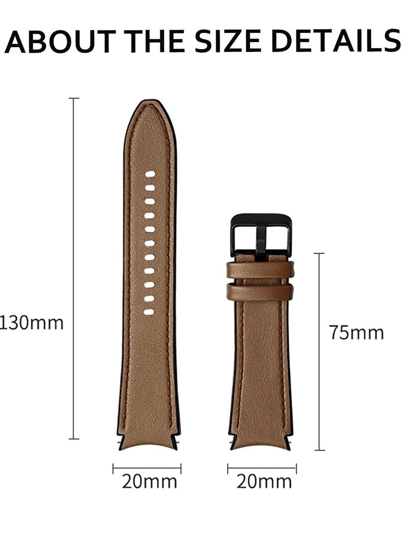 Leather  iBAND Watch 5/6/7 Sweatproof Wristband Strap - Image 2