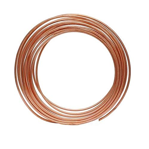 ART IFACT ART IFACT 20 Meters of 16 Gauge 1626mm Bare Copper Wire Dead Soft 999 Pure Copper Wire Without Enameled DIY Jewellery Artistic Science Projects 16 Guage 1626 mm 