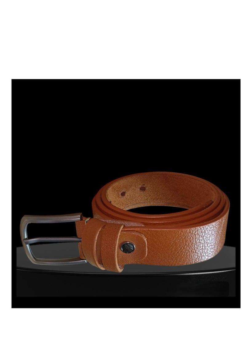 Generic - Men's Leather Belt  Elegant Design that Adds a Touch of Elegance to your Look - 120 CM - Image 1