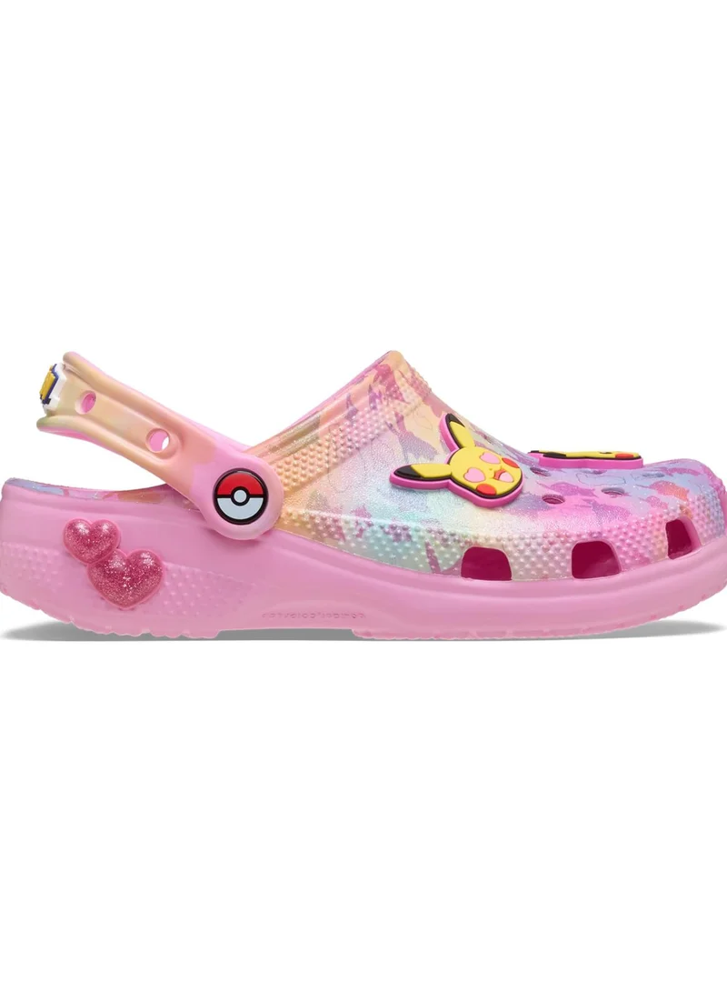 crocs Kids Pikachu Pink Classic Clog