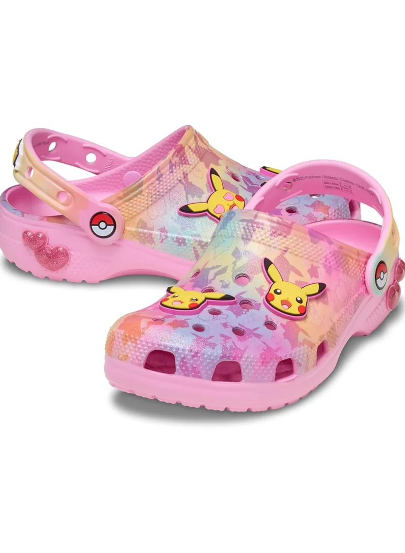 Crocs  Kids Pikachu Pink Classic Clog  | Best Price UAE