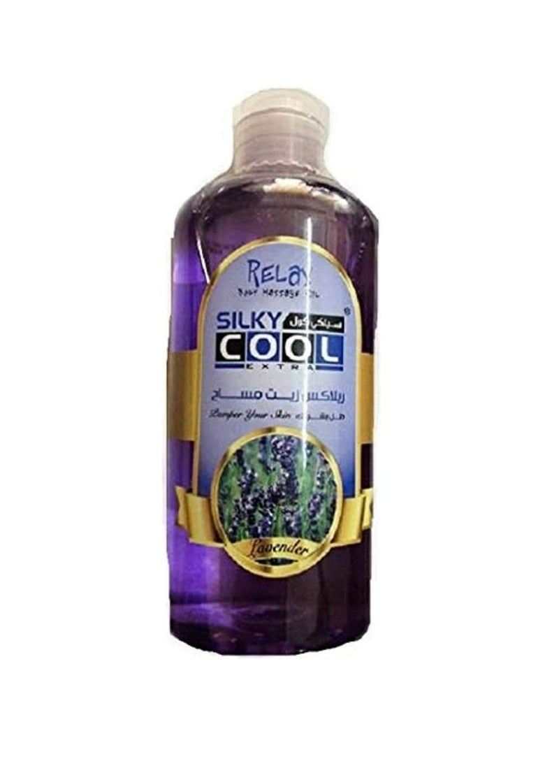 Silky Cool Silky Cool Lavender Body Massage Oil (500ml)  - Image 4