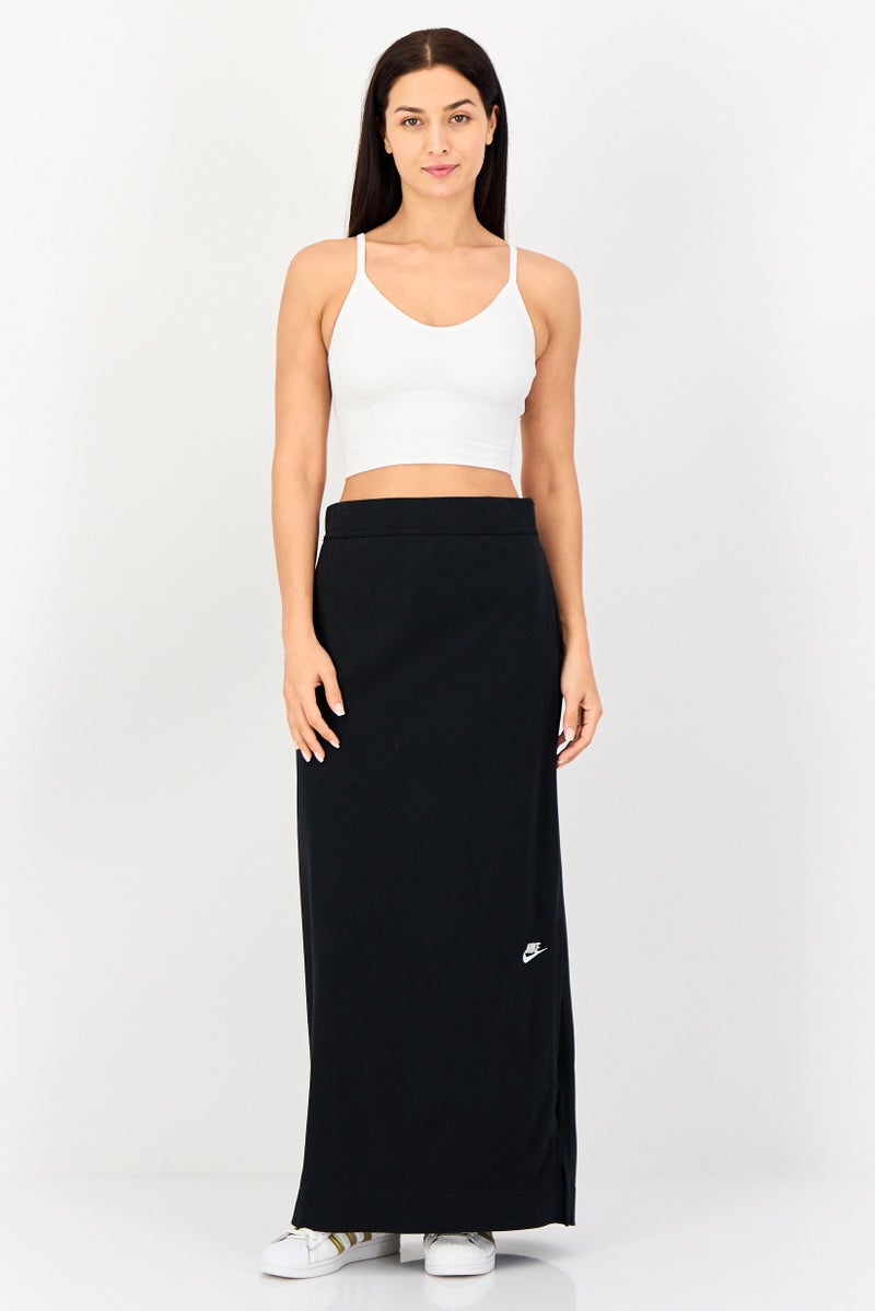 Nike Women Standard Fit Outdoor Maxi Skirts, Black - Image 4
