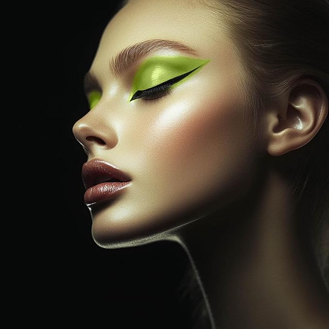 Stargazer Neon Green Eye Dust Vegan And Paraben Free Formula That Glows Under UV Light - Image 2